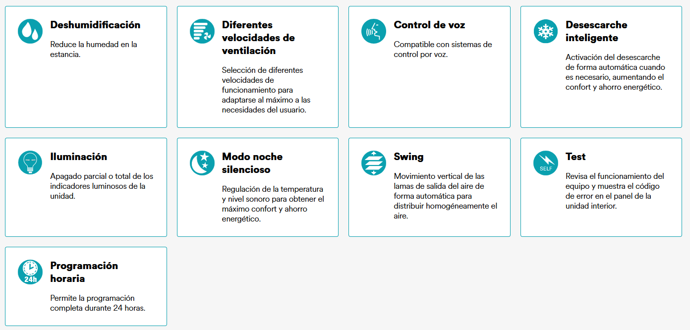 Funcionalidades y características