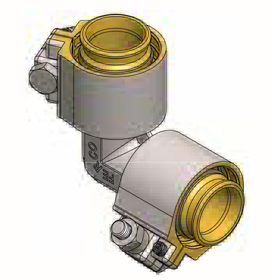 Codo Igual 90º Press Fitting Normalizado FERCO Ø 40