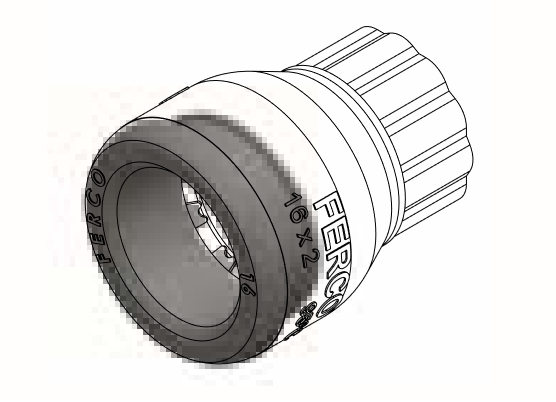 Casquillo Push Fit FERCO 16