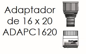 Adaptador FERCO 16 x 20