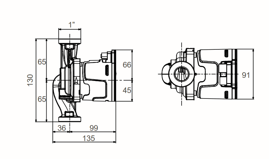 Ficha técnica de la bomba Dab Sol 15/14.5