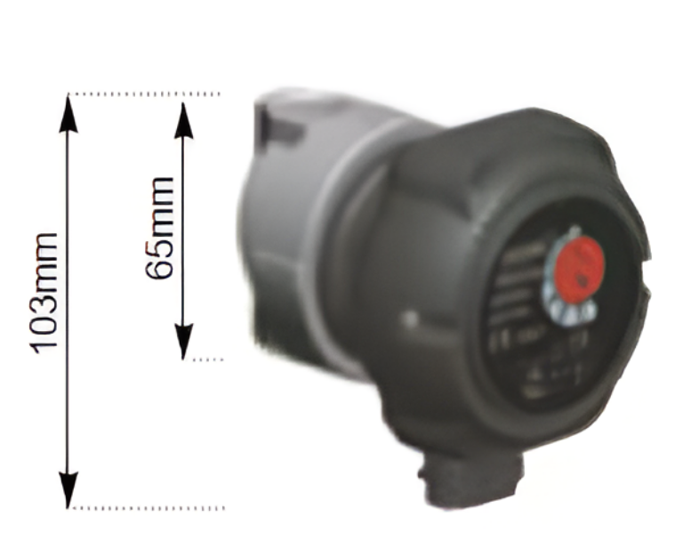 Medidas de la Bomba recirculación FERCO RS12/1.2EM