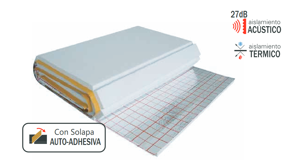 Este rollo de aislamiento se adapta especialmente bien a circuitos con trazados complicados, ya que su flexibilidad permite una fácil manipulación durante la instalación, sin comprometer la calidad del aislamiento. Además, el sistema cuenta con una solapa longitudinal autoadhesiva de 30 mm, que asegura una unión firme y precisa entre los paneles, reduciendo los riesgos de puentes térmicos y aumentando la eficiencia energética del sistema de calefacción. Las grapas especialmente diseñadas para este sistema garantizan una fijación segura de los circuitos de tuberías, mejorando la estabilidad del conjunto.