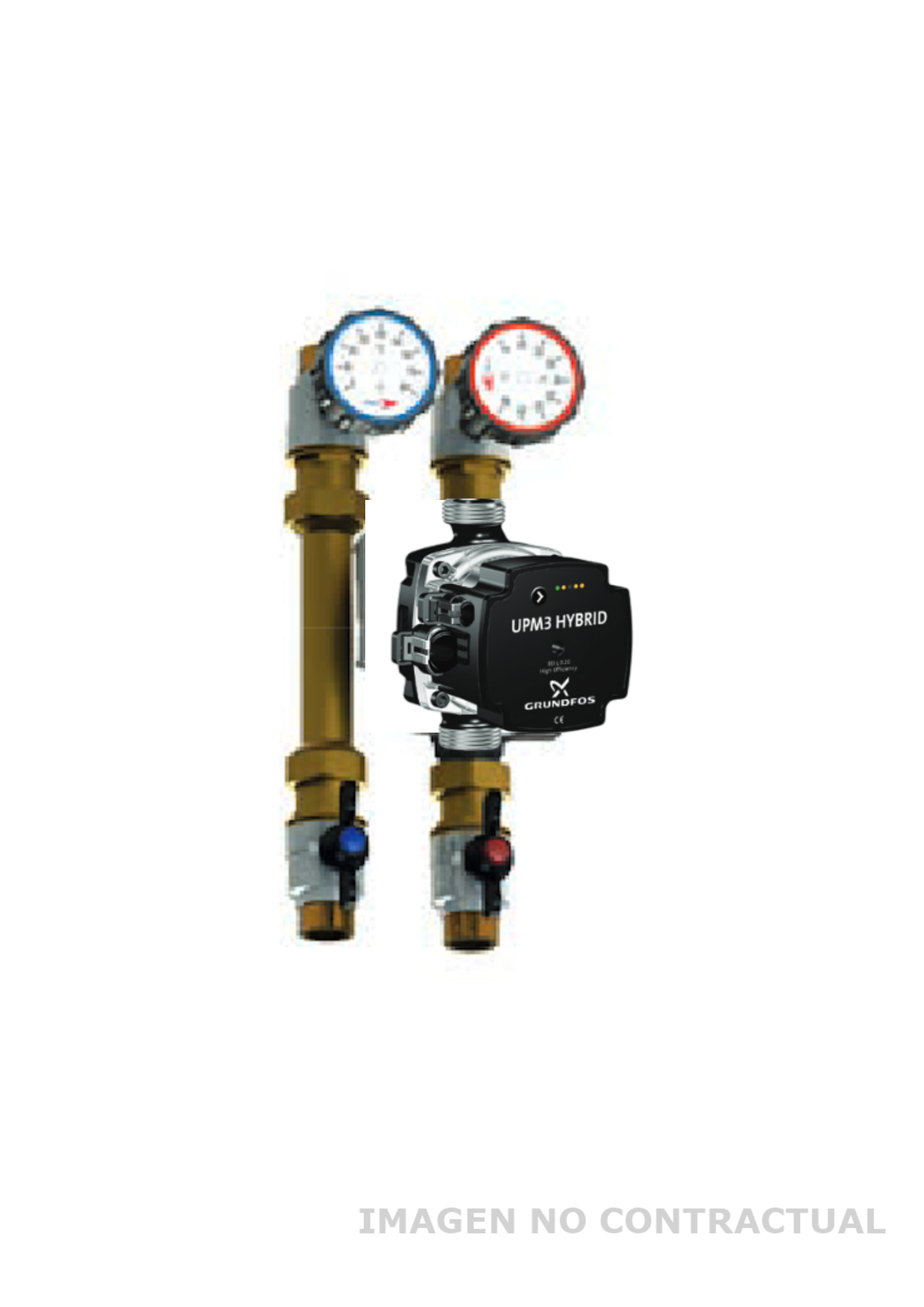 Grupo de Bombeo Directo DN20 FERCO R30-U7-N