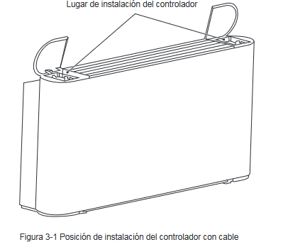 Control individual o grupal con la ayuda del Módulo Control Centralizado. Puede instalarse en el fancoil o en la pared (instalación recomendada para control grupal o fancoil en techo).