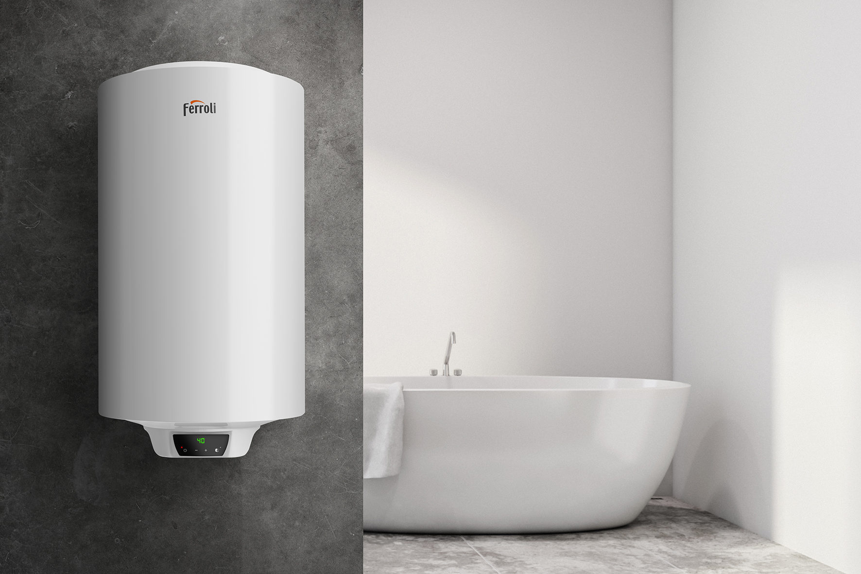 El modelo TIBER B 30 S destaca además por su formato Slim, con un diámetro reducido de solo 368 mm, ideal para espacios pequeños sin renunciar a las prestaciones de un termo de alta gama.