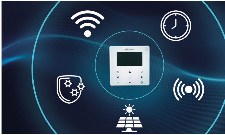 Control avanzado y conectividad total Este modelo incorpora un sistema de control inteligente y completo que incluye: Control antilegionella Sensor ambiente integrado Control de dos zonas independientes de climatización Función temporizador (timer) Conexión Wi-Fi para gestionar el sistema desde una app Salida ModBus para integración con sistemas domóticos Compatibilidad con Smart Grid para integración en instalaciones solares fotovoltaicas, reduciendo aún más el consumo energético.