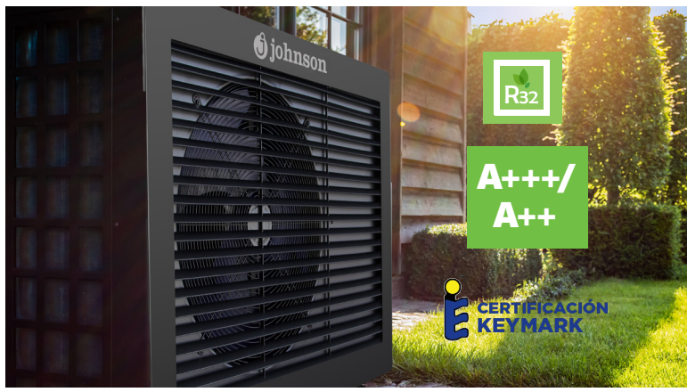 Alta eficiencia energética A+++ Gracias a su tecnología Full DC Inverter con compresor EVI y ventiladores inverter: Alcanza una clase energética A+++ en calefacción (a baja temperatura) y A++ (a alta temperatura). Ofrece un SCOP (coeficiente de rendimiento estacional) de hasta 4,89 y un SEER (eficiencia en refrigeración) de hasta 7,86. Certificación Keymark, cumpliendo con los estándares europeos de eficiencia. Esto se traduce en un consumo muy reducido y un mayor ahorro a largo plazo.