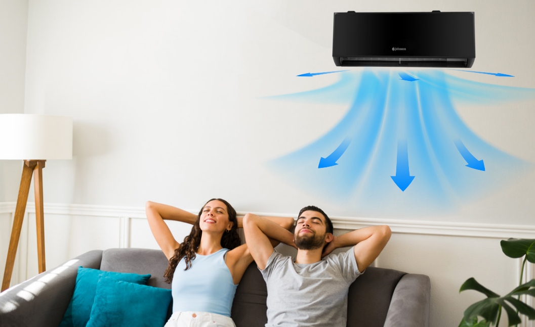 Este modelo garantiza una experiencia ultraconfortable, gracias a su flujo de aire 360º que se reparte homogéneamente por toda la estancia, alcanzando hasta el último rincón. Podrás elegir entre 6 velocidades de ventilación y una amplia variedad de modos que se adaptan a cada momento, como el modo Turbo, Refrigeración y Calefacción súper rápidas, Eco, Descanso o Deshumidificación.