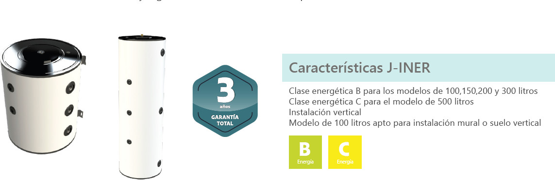 caracteristicas deposito inercia johnson j-inercia 100 v suelo pared