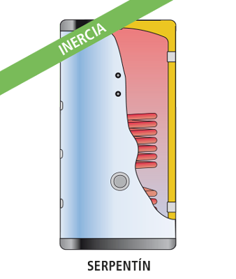 Depósito de Inercia con Serpentín LAPESA GEISER INERCIA G-IS
