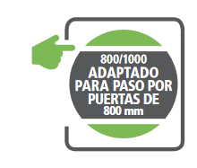 También facilita su manejo y transporte gracias a un sistema integrado que permite el uso de carretillas sin necesidad de paletización. Dispone de cáncamos de elevación en la parte superior para ubicaciones en zonas elevadas. Además, los modelos de 800 y 1,000 litros cuentan con un sistema desmontable del aislamiento en dos laterales opuestos del depósito, permitiendo accesos de 800 mm de anchura para facilitar la instalación.