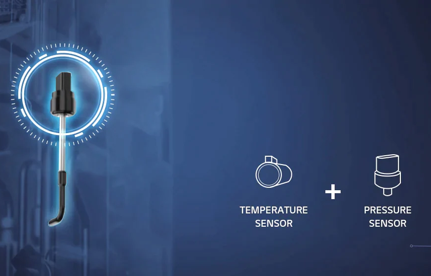 Con su Sensor de presión y temperatura integrado, este sistema de aire acondicionado logra alcanzar la temperatura deseada con precisión y estabilidad.