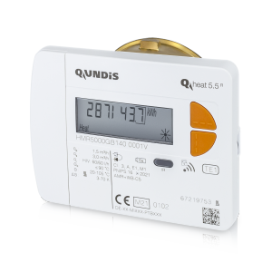 Contador de Calor con Radio Integrada QUNDIS Q HEAT 5. 5 R  3/4"