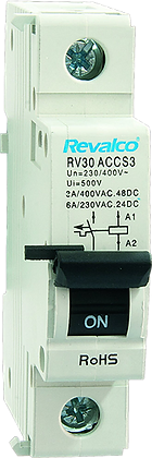 Accesorios para series RV30H / RV303H: Contacto de alarma