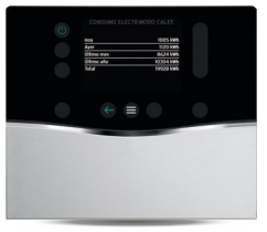 EMF (Energy Metering Function): calcula la energía consumida en cada modo de funcionamiento, tanto de gas como de energía eléctrica, gracias a la información compartida por los diferentes componentes y los parámetros de funcionamiento y gestión.