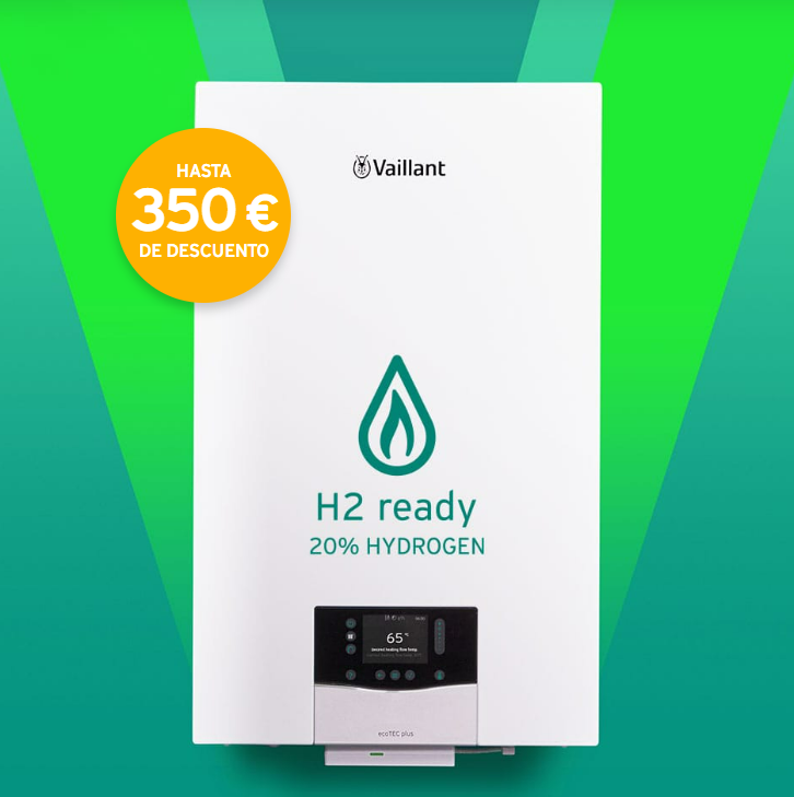 ¡Renueva tu caldera y ahorra hasta 350 €! Del 9 de mayo al 10 de julio, instala una caldera Vaillant y consigue un reembolso directo en tu cuenta.   Más eficiente, más inteligente, y ahora… ¡mucho más accesible!