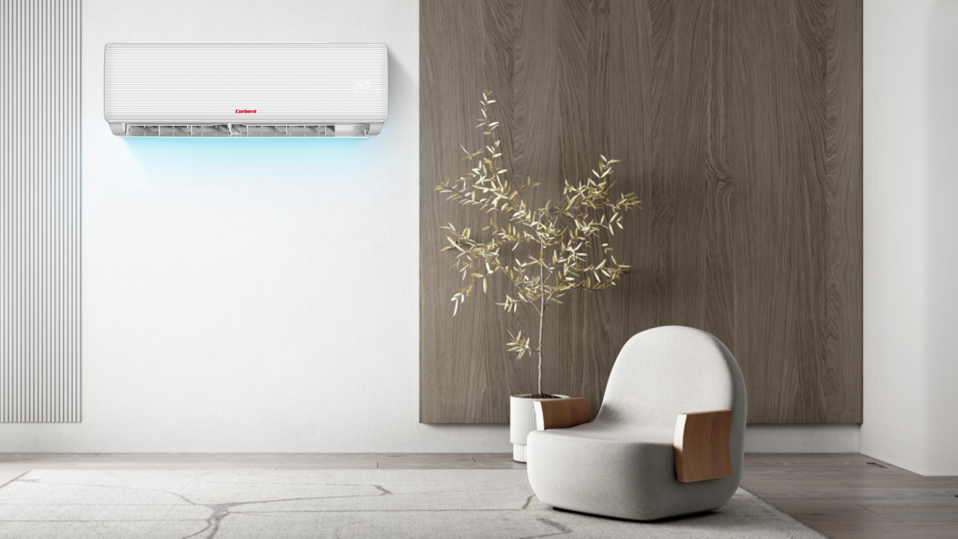 Potencia ideal para dormitorios, despachos y pequeñas estancias Este modelo está pensado para climatizar espacios pequeños o medianos con rapidez y eficiencia. Su capacidad de 2.268 frigorías/hora permite enfriar dormitorios, habitaciones infantiles, despachos o pequeñas salas de estar de forma cómoda durante los meses de calor.  En modo calefacción, ofrece 2,6 kW, equivalente a 2.268 Kcal/h, por lo que también puede utilizarse como apoyo térmico en invierno o entretiempo. Es una opción muy práctica para quienes buscan un solo equipo capaz de aportar frío y calor según la época del año.