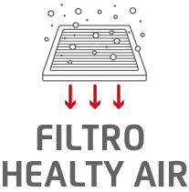 Filtro Healthy Air para mejorar la calidad del aire