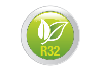 Gas refrigerante R32: más eficiente y respetuoso con el medio ambiente El equipo utiliza gas refrigerante R32, una tecnología actual que mejora la eficiencia y reduce el impacto ambiental frente a refrigerantes anteriores. Este refrigerante tiene un PCA más bajo y permite trabajar con una carga optimizada. En este modelo, la carga de refrigerante es de 0,55 kg, con PCA 675, contribuyendo a una climatización más eficiente y adaptada a las necesidades actuales del mercado.
