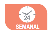 Control cómodo y programación semanal El equipo permite un manejo sencillo mediante mando a distancia y control WiFi. Gracias a MELCloud, el usuario puede crear programaciones semanales, controlar la unidad desde fuera de casa y adaptar el funcionamiento a sus rutinas diarias. Esto permite preparar la estancia antes de llegar, evitar consumos innecesarios y mejorar el confort sin tener que estar físicamente delante del equipo.