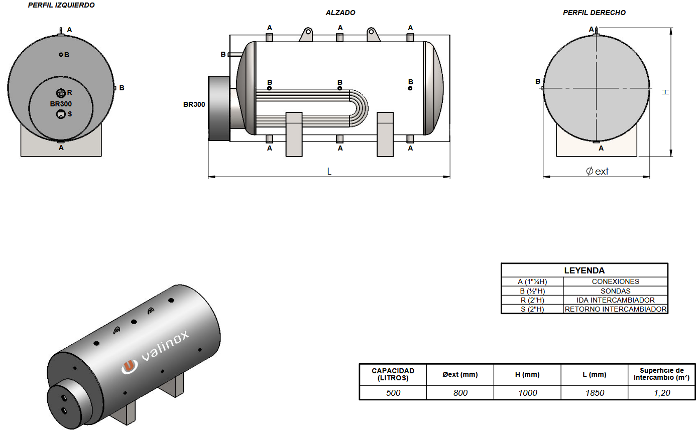 Dimensiones VIHT-136L CLOTH