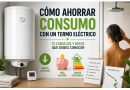Cómo ahorrar consumo con un termo eléctrico, consejos y mitos que debes conocer