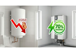 Termo eléctrico vs Bomba de calor para agua caliente: ¿Por qué ahorrarás un 70%?